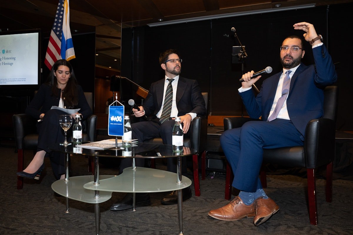 Panel on Sephardic heritage at the Consulate General of Spain